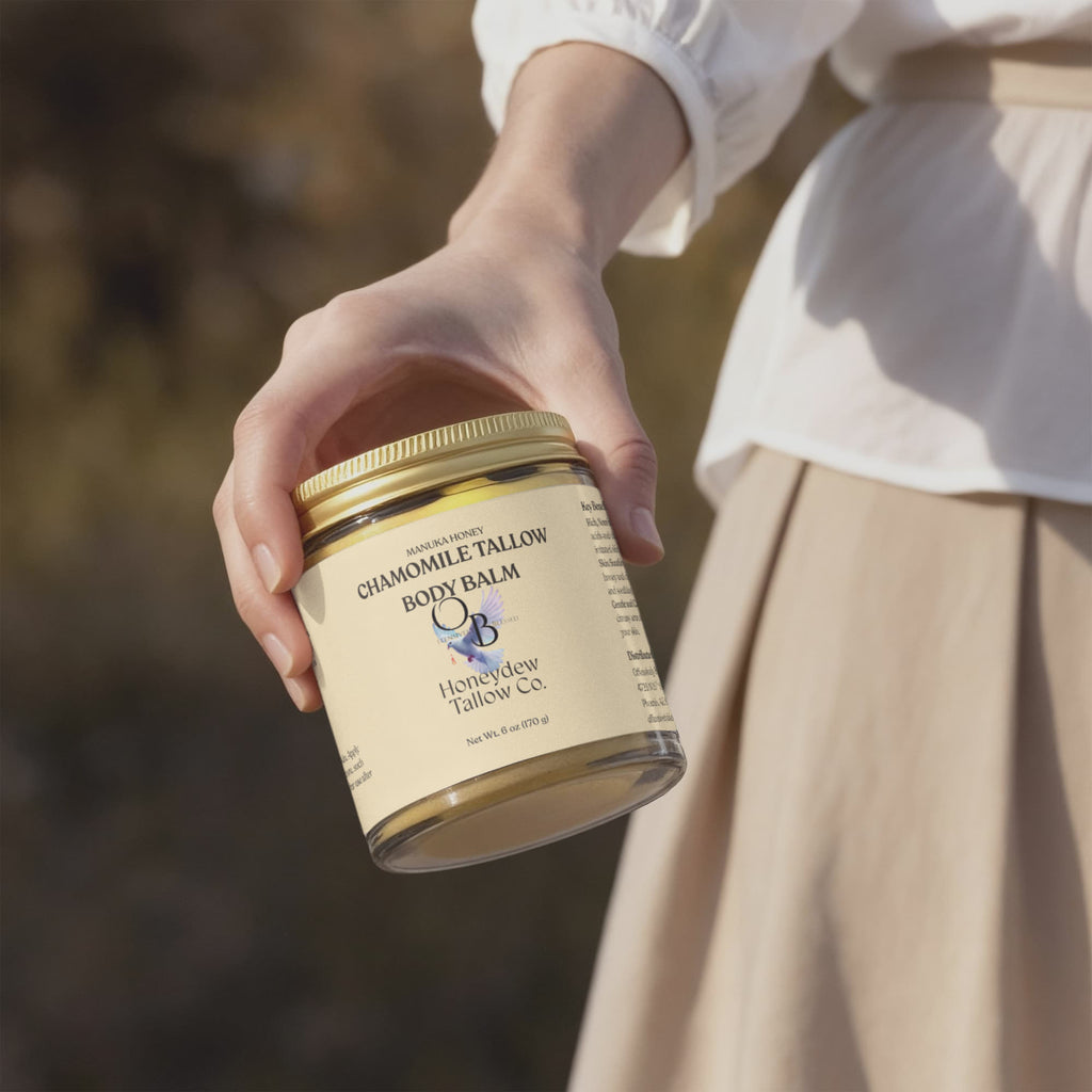 Offensively Blessed 🌺Manuka Honey Chamomile Tallow Body Balm