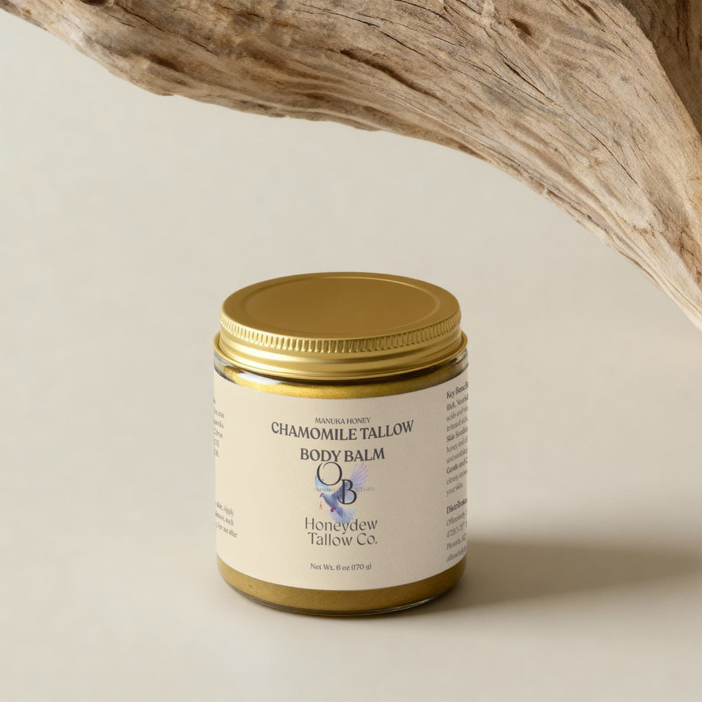 Offensively Blessed 🌺Manuka Honey Chamomile Tallow Body Balm
