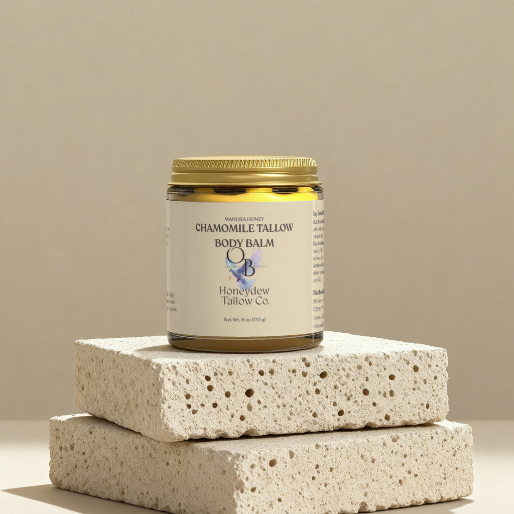 Offensively Blessed 🌺Manuka Honey Chamomile Tallow Body Balm