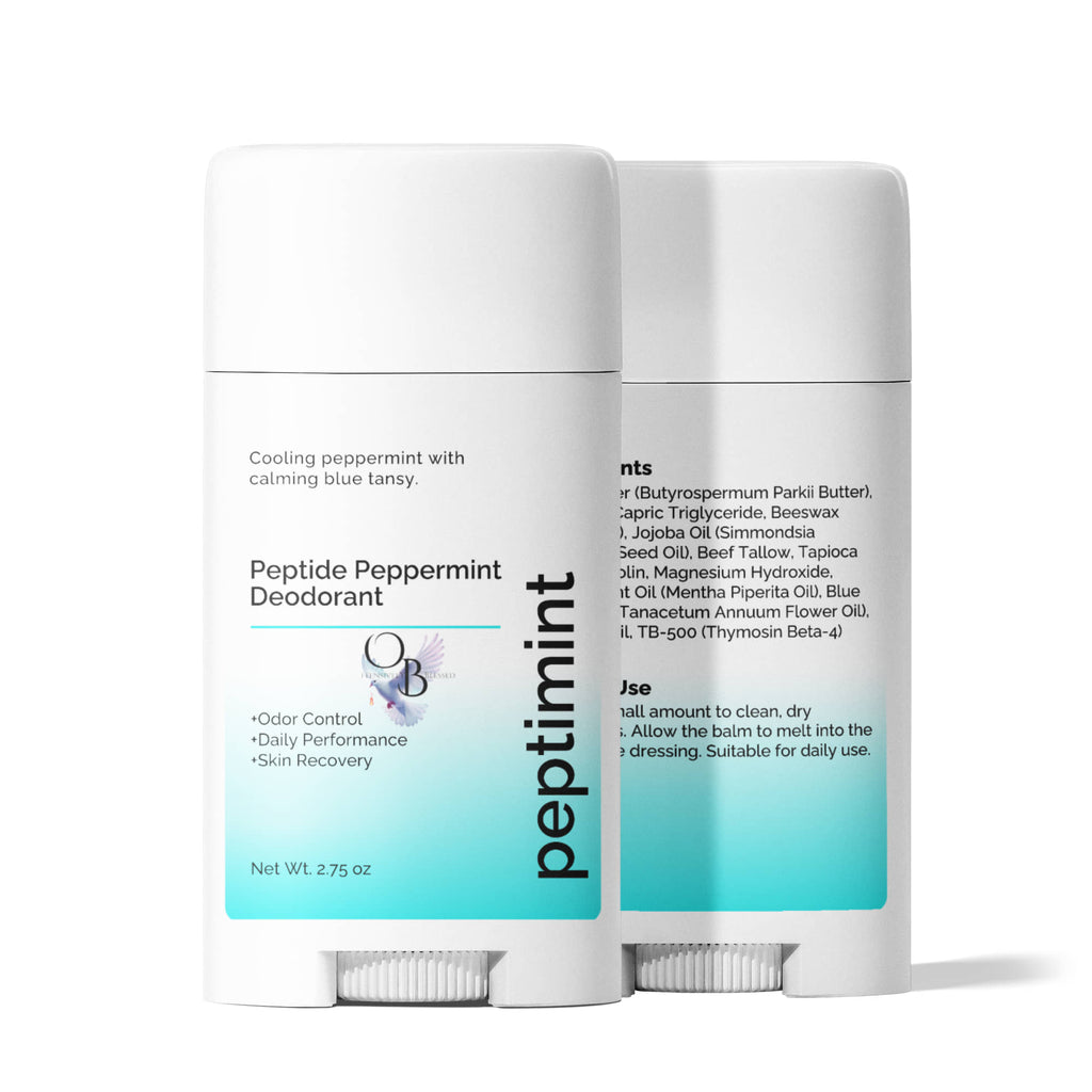 Offensively Blessed🌺2 Pack Peptide Peppermint Deodorant