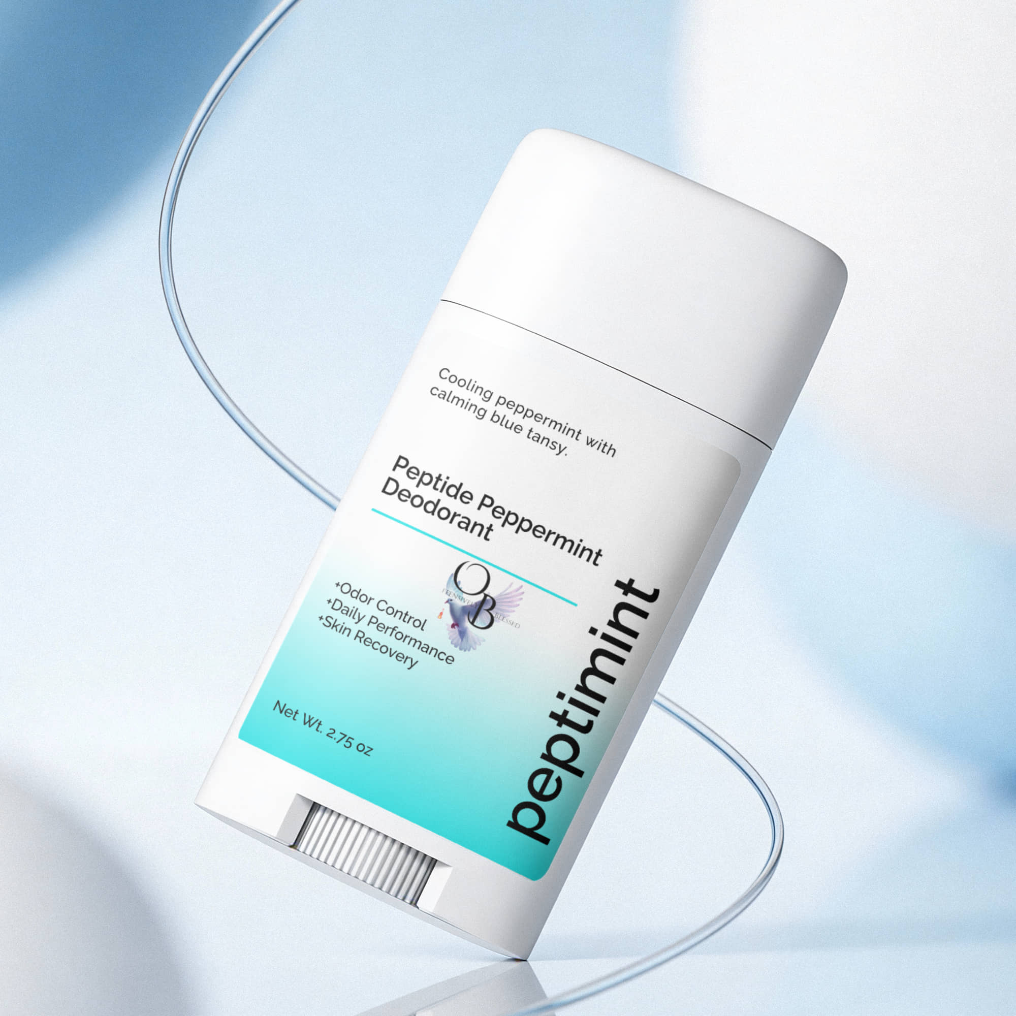 Offensively Blessed🌺2 Pack Peptide Peppermint Deodorant