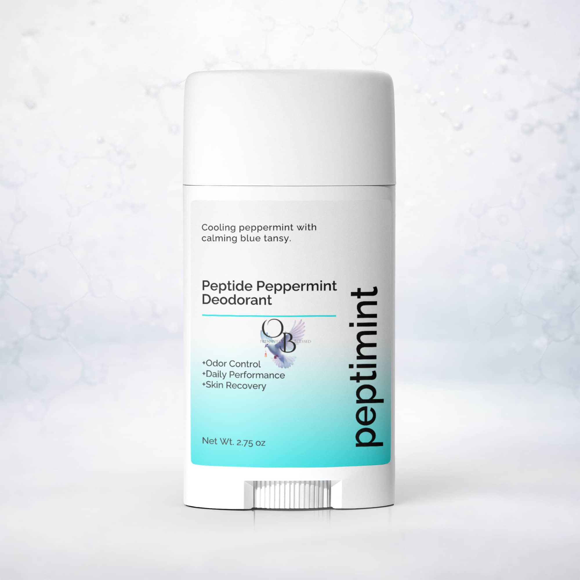 Offensively Blessed🌺2 Pack Peptide Peppermint Deodorant
