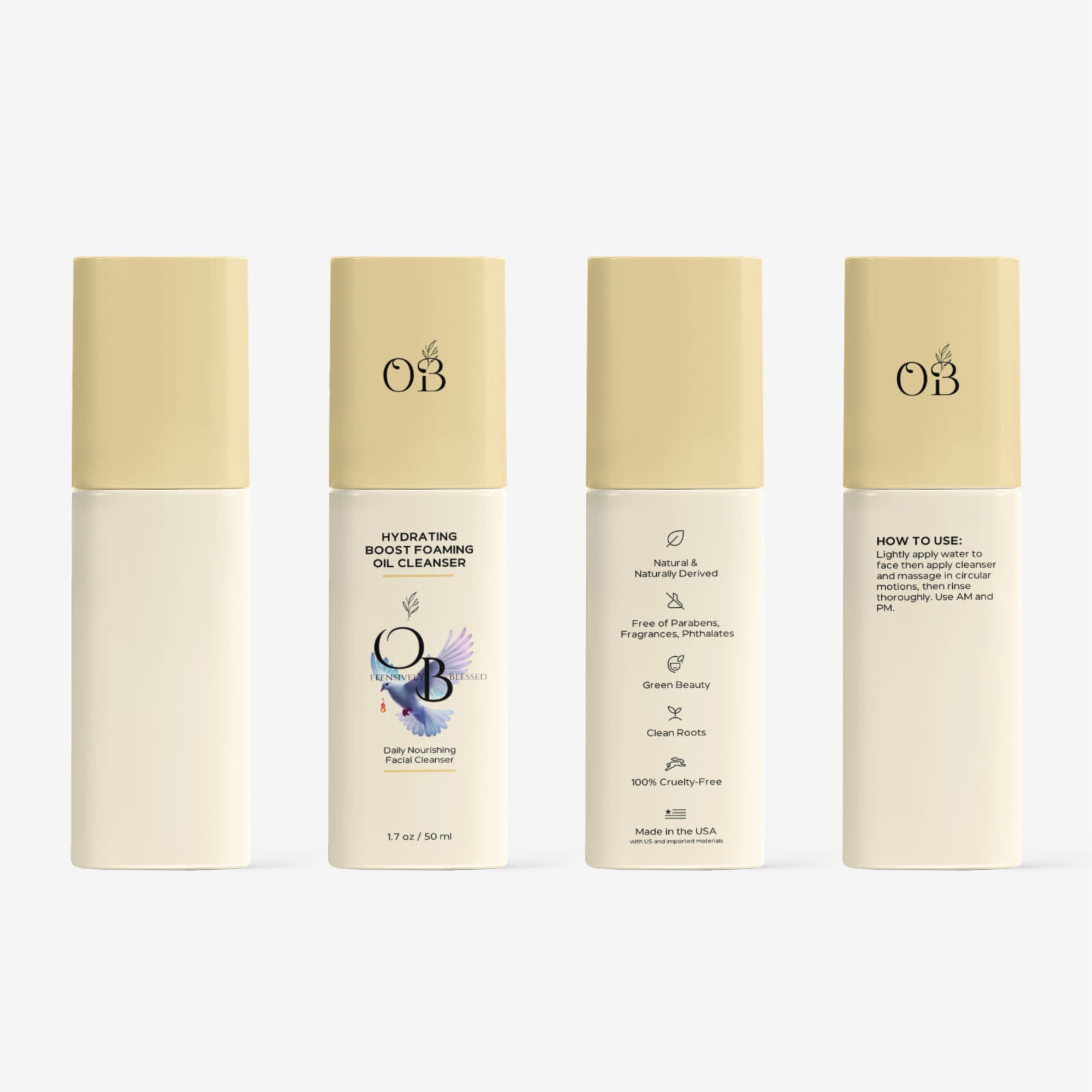 Offensively Blessed 🌺Milky Oil Foaming Cleanser