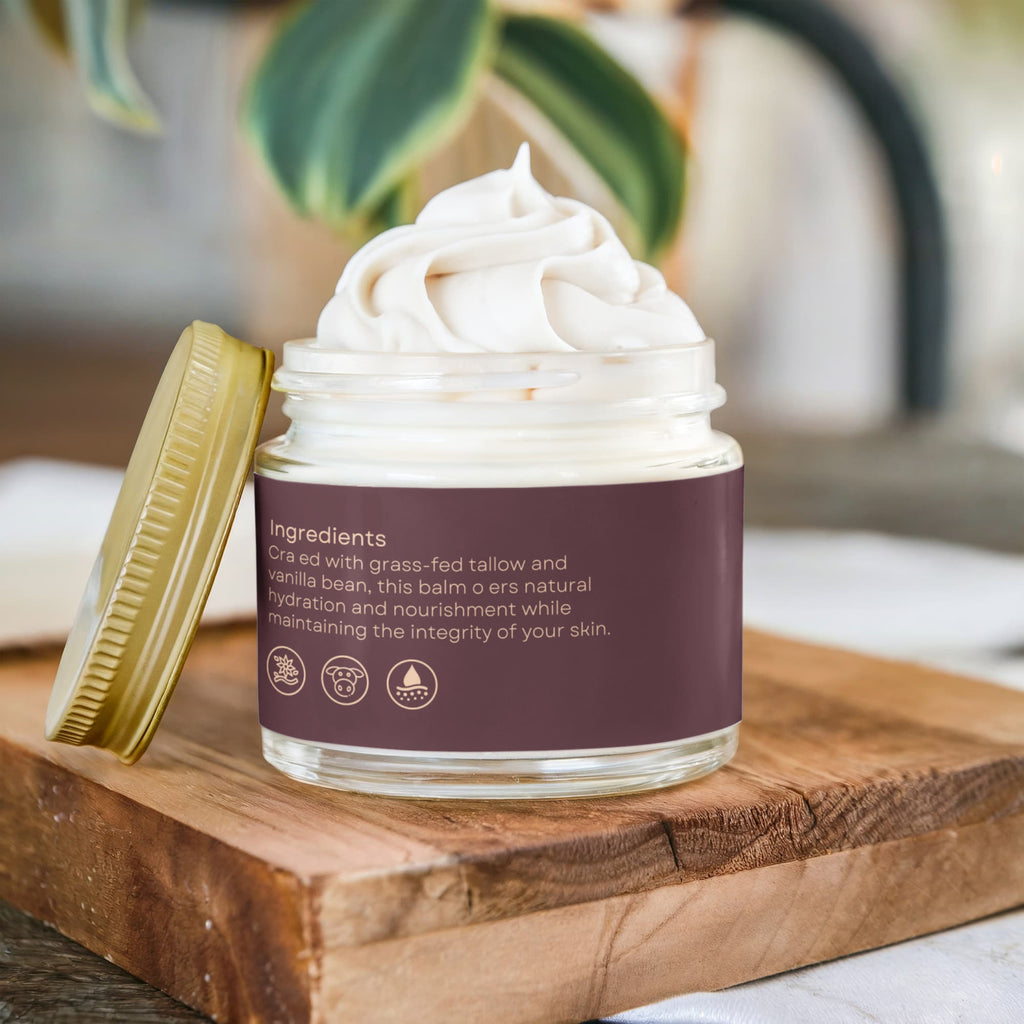 Offensively Blessed🌺Whipped Grass-Fed Tallow Balm with Vanilla Bean