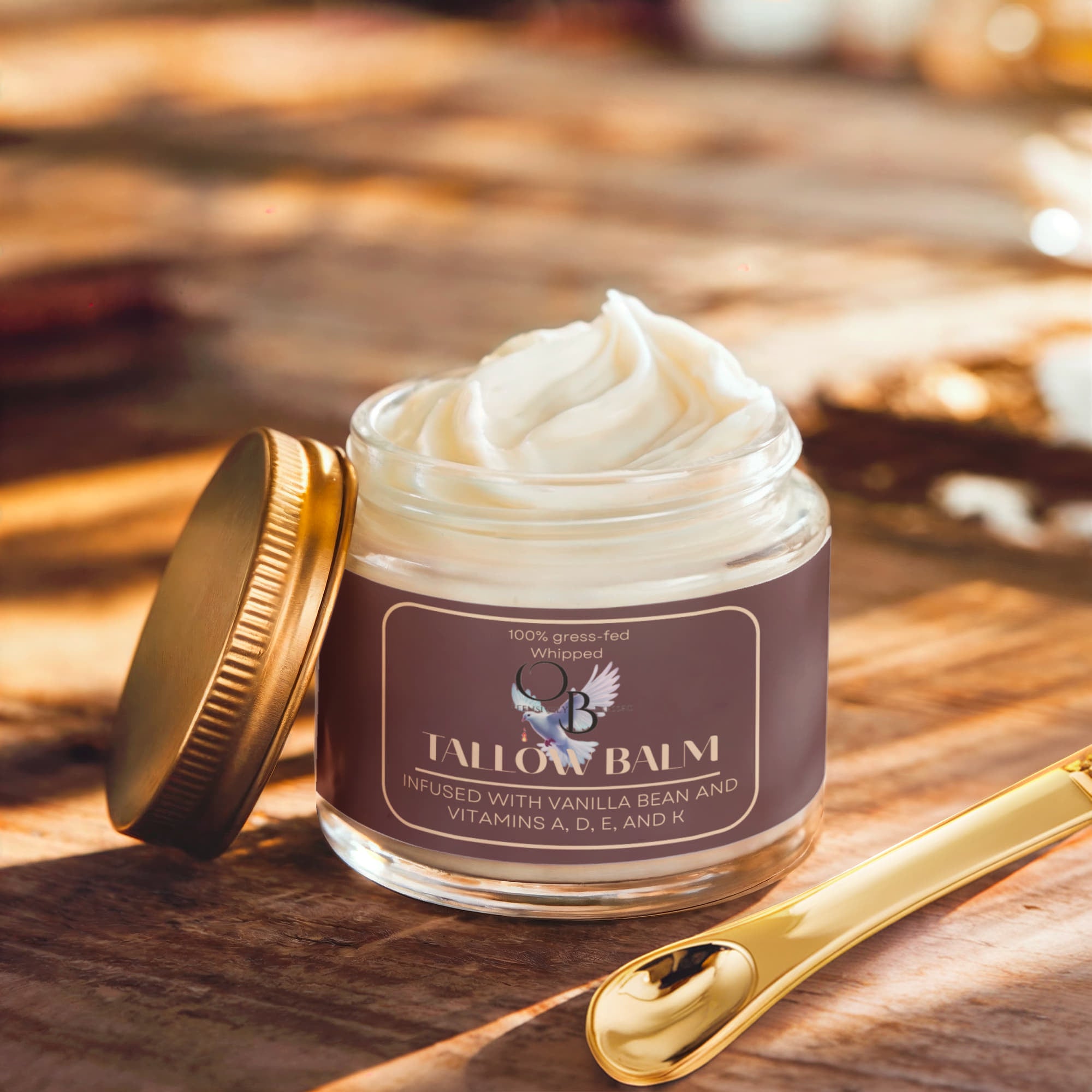 Offensively Blessed🌺Whipped Grass-Fed Tallow Balm with Vanilla Bean