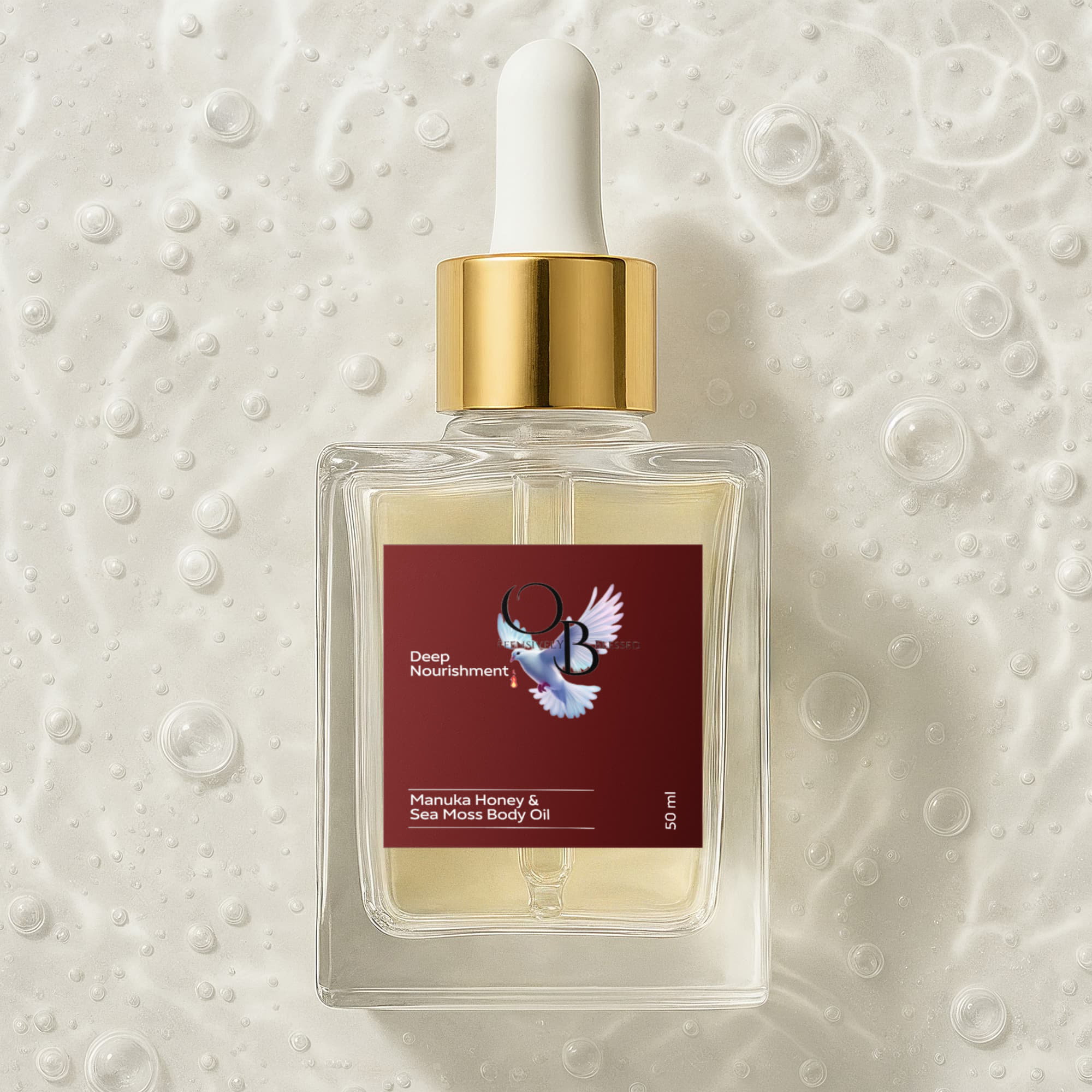 Offensively Blessed🌺Manuka Honey Sea Moss Post-Shave Oil