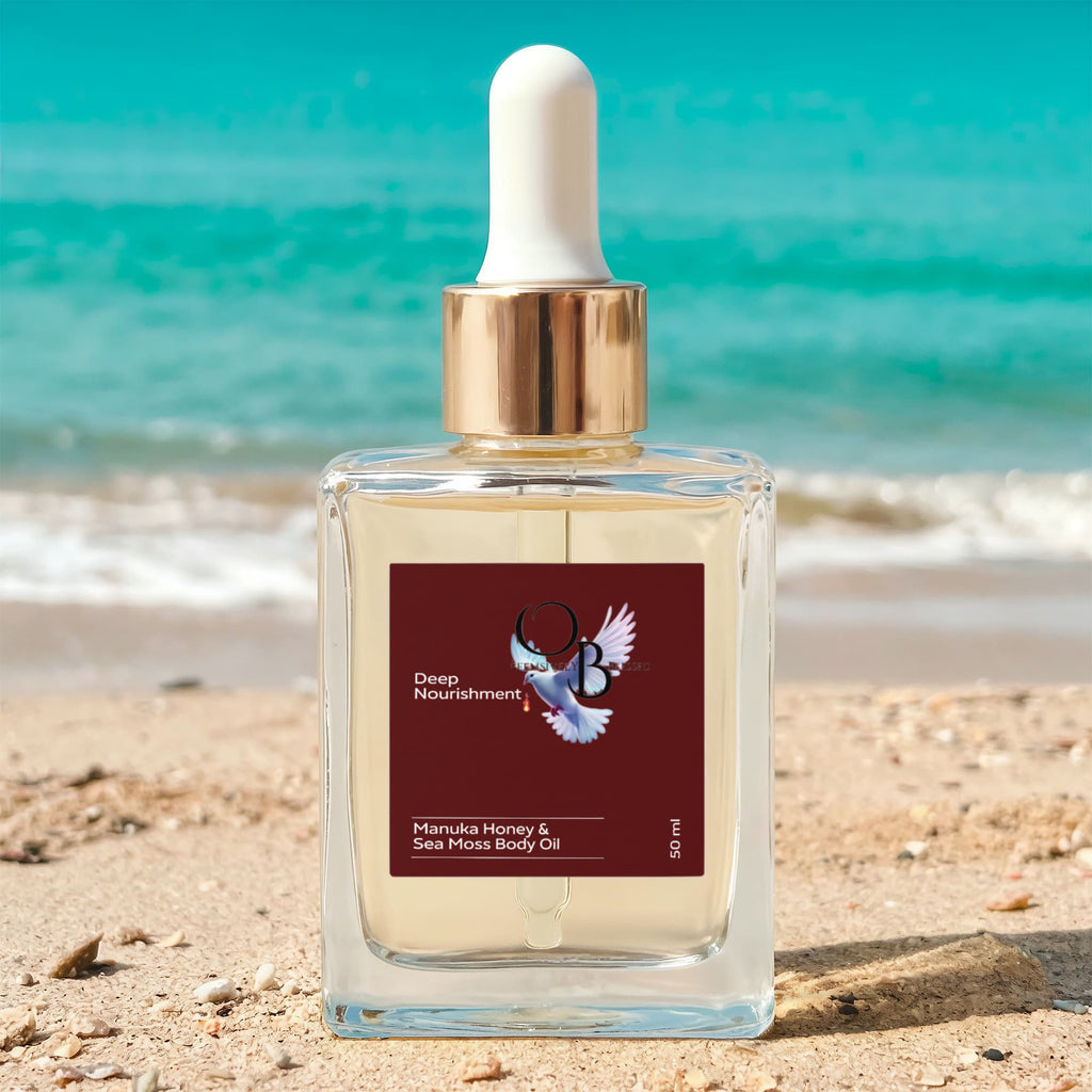 Offensively Blessed🌺Manuka Honey Sea Moss Post-Shave Oil