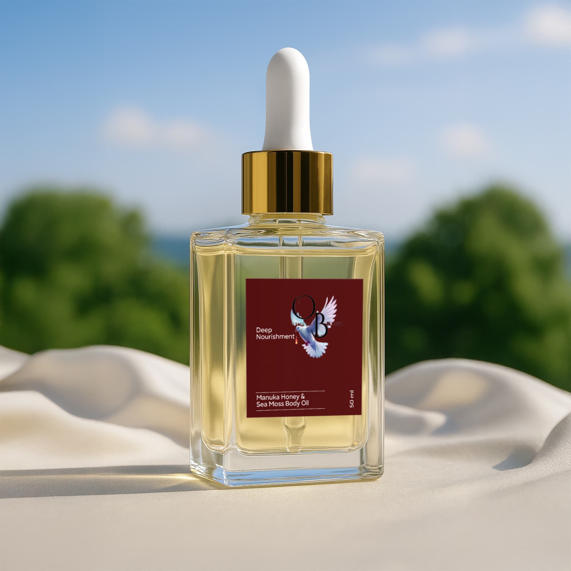 Offensively Blessed🌺Manuka Honey Sea Moss Post-Shave Oil