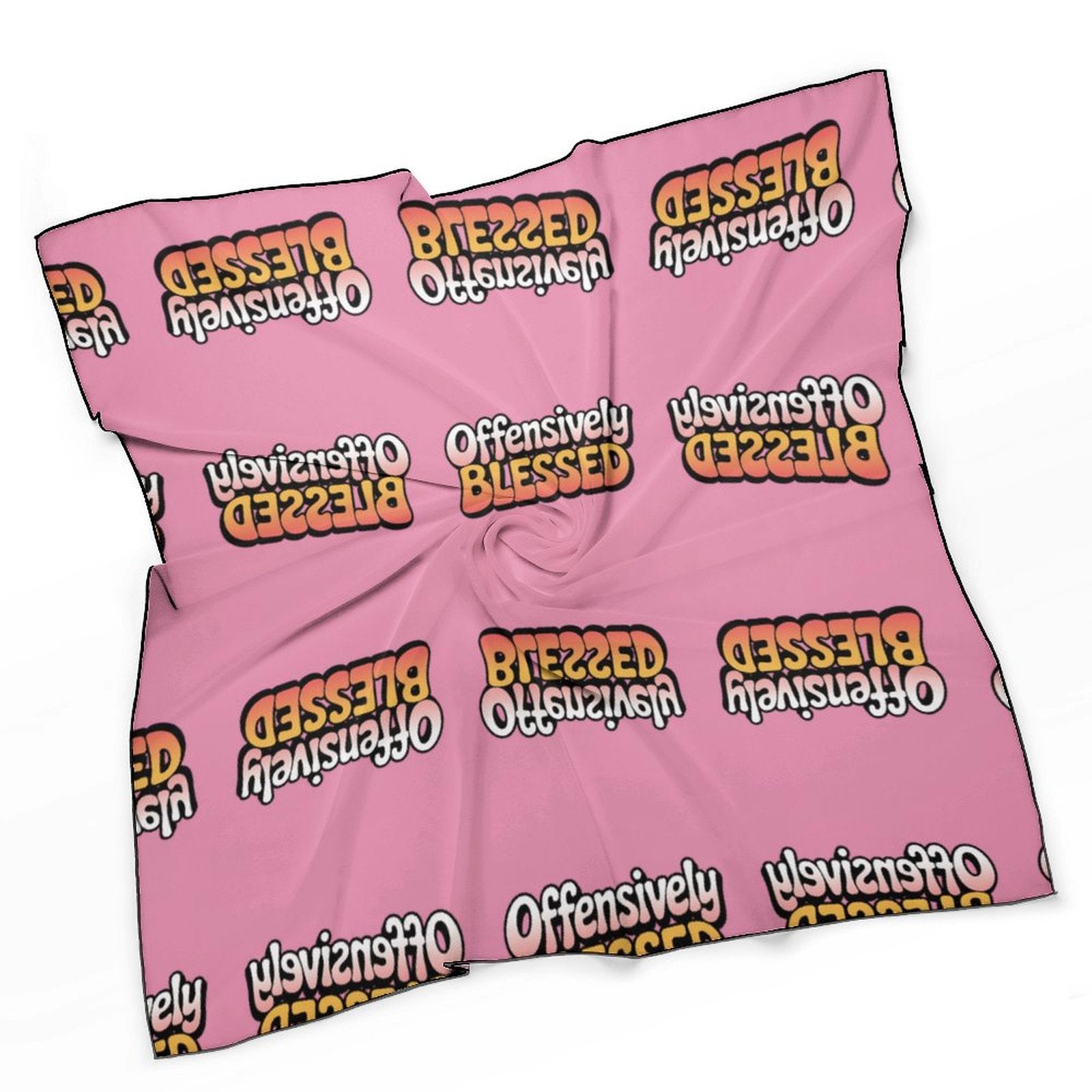 Offensively Blessed🌺 silk scarves