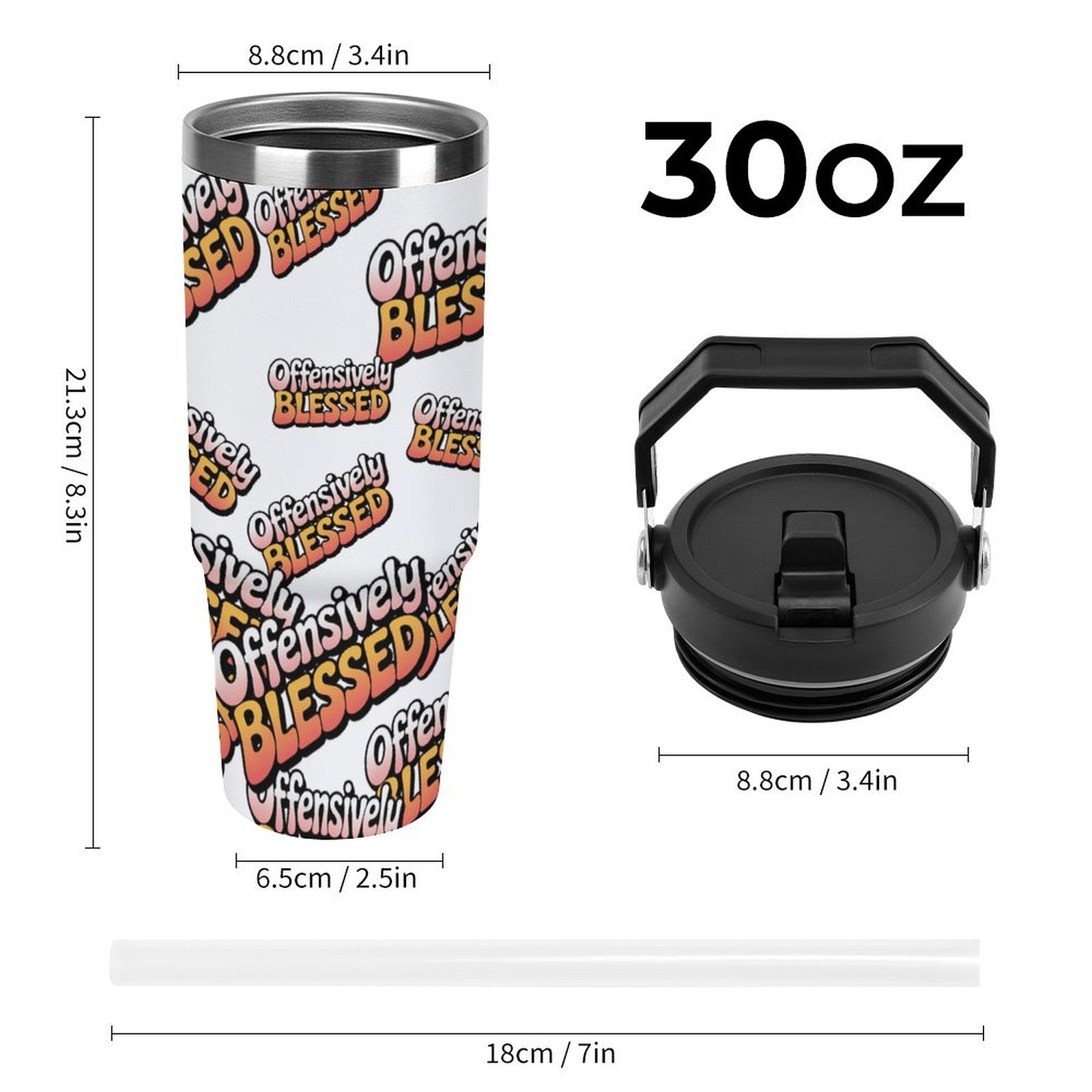 Large capacity car cup 30oz Travel Tumbler (USA)
