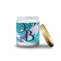 Offensively Blessed Birthday Candel Frosted Glass Candle Cup - Large Size