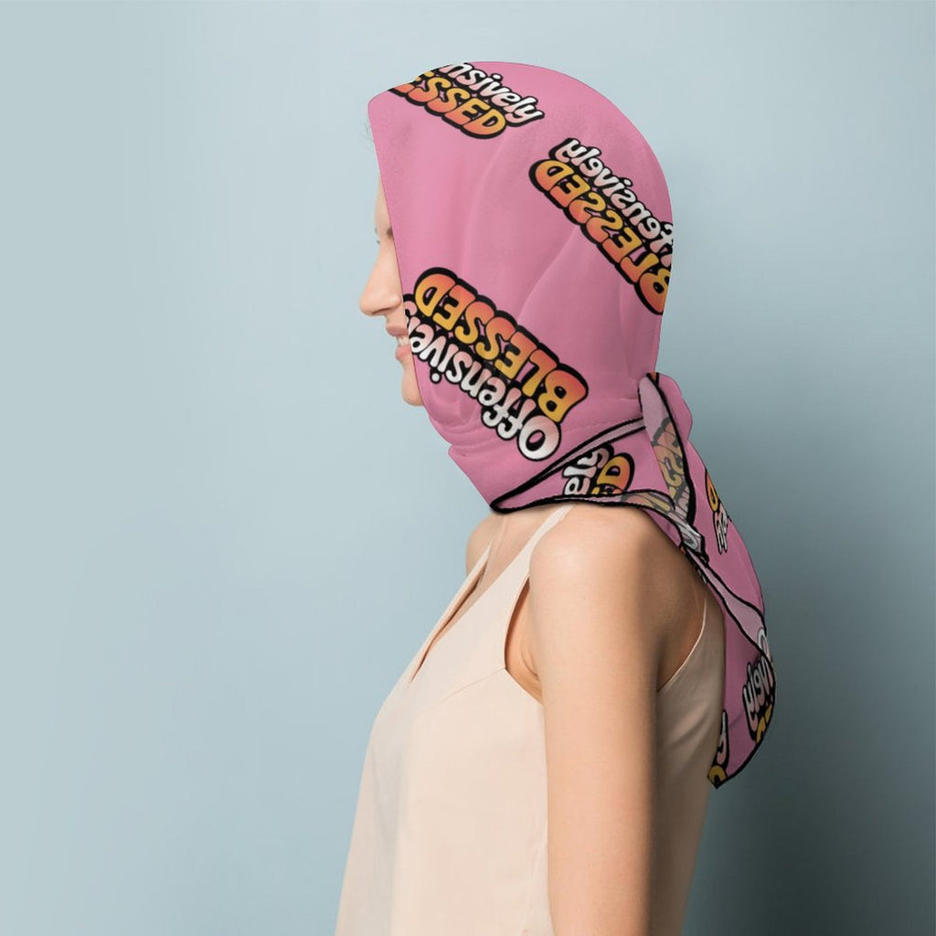 Offensively Blessed🌺 silk scarves