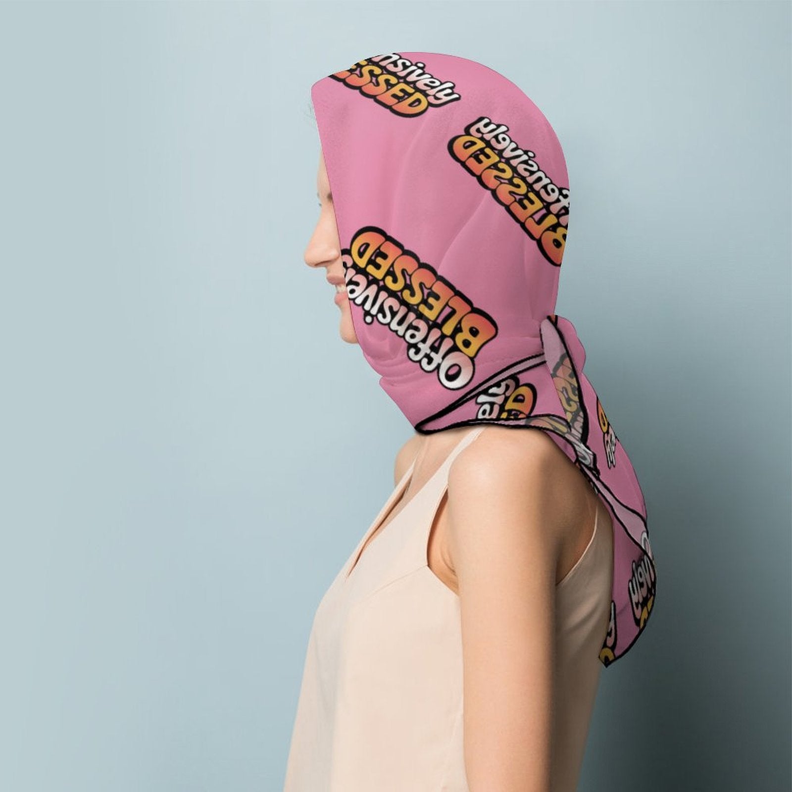 Offensively Blessed🌺 silk scarves