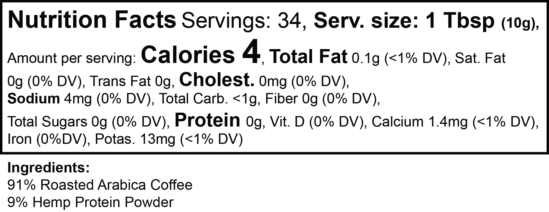 Offensively Blessed 🌺Hemp Harvest Coffee (Medium Roast)