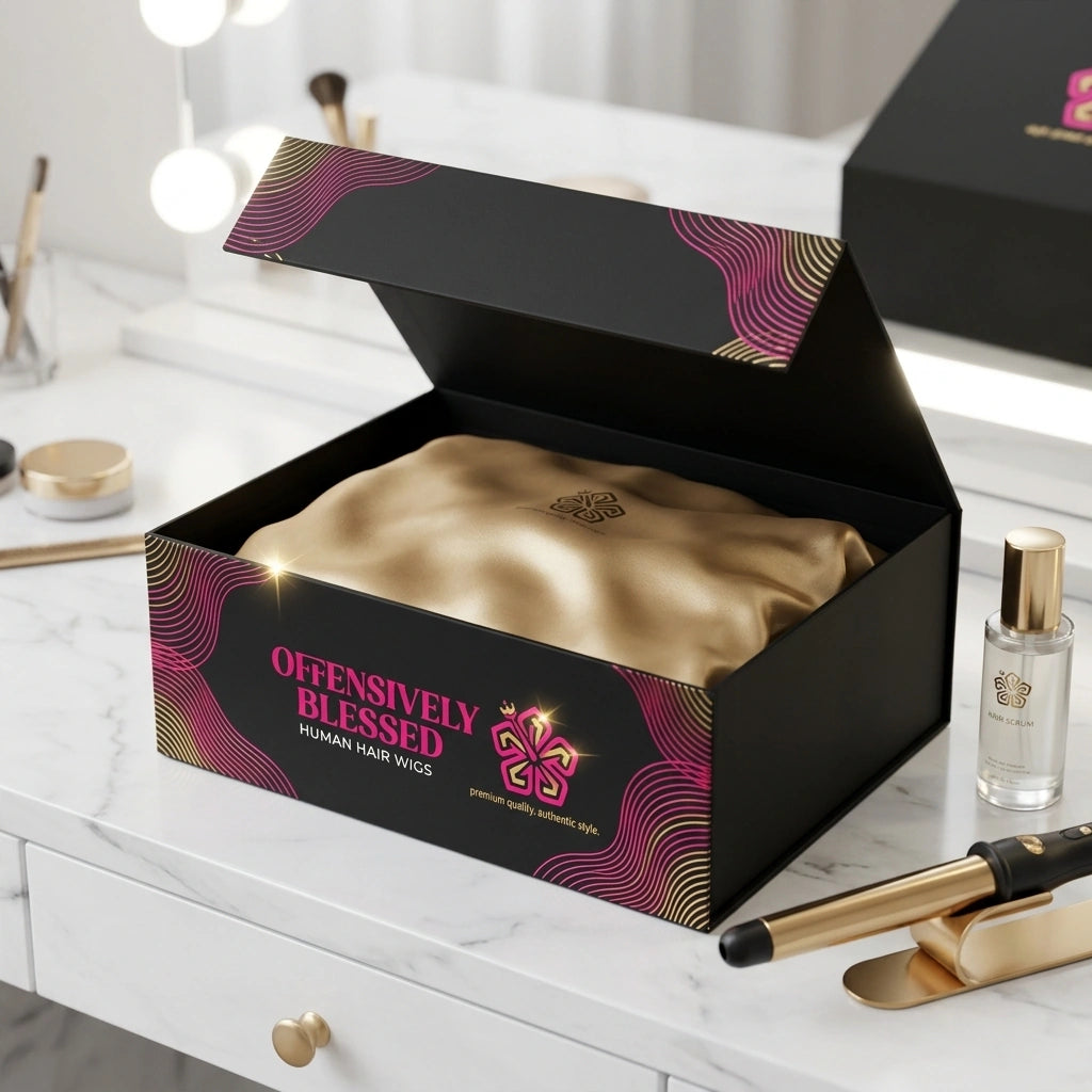 Offensively Blessed 🌺 Ocean Waves HD Premium Wig