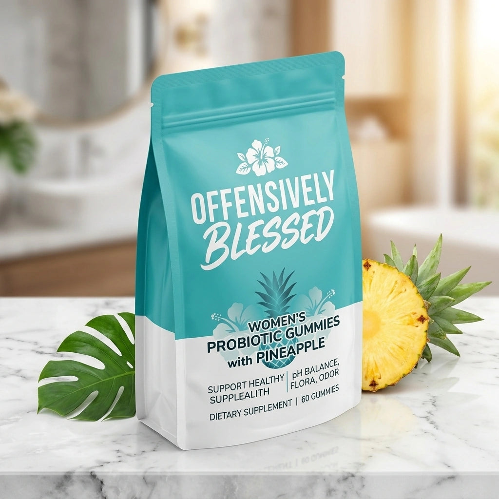 Offensively Blessed 🌺Pineapple Ph Flora Gummies