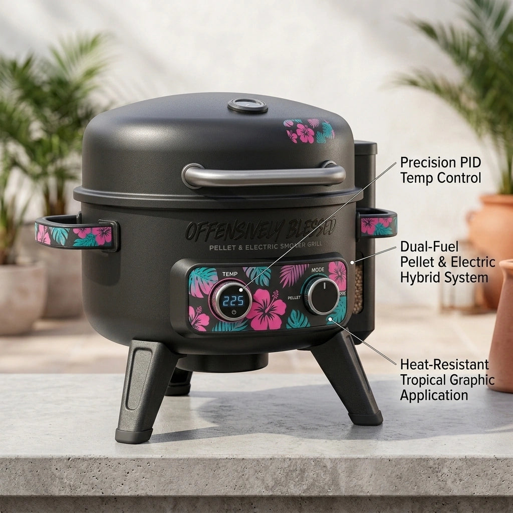 Offensively Blessed 🌺Hibiscus Hybrid Smoker