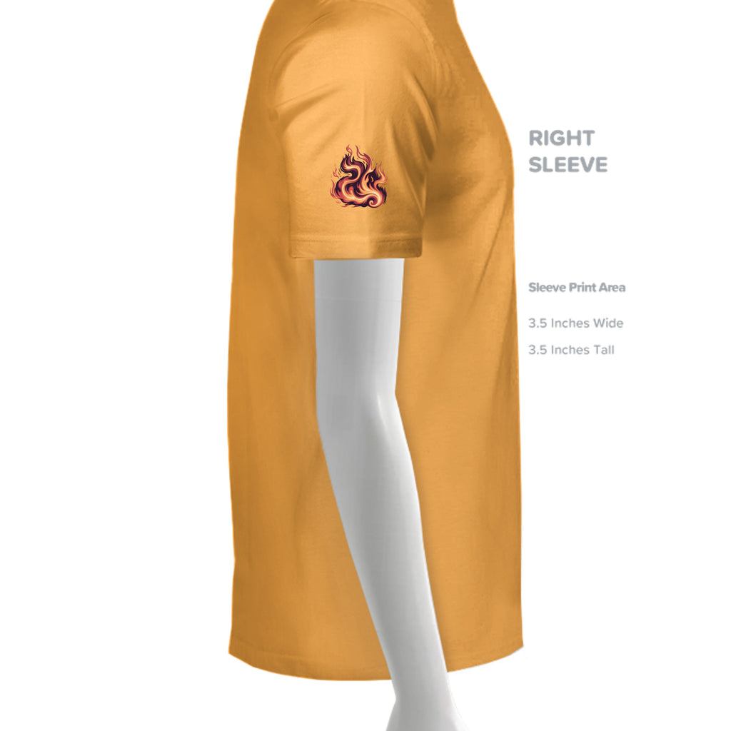 Bright Orange - C1717 - SLEEVE_RIGHT