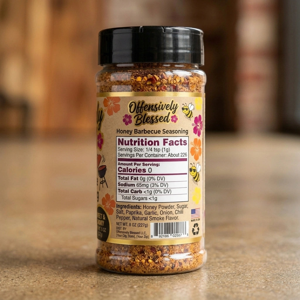 Offensively Blessed 🌺Honey Barbecue Seasoning