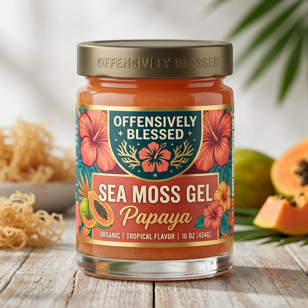 Offensively Blessed🌺Papaya Sea Moss Gel