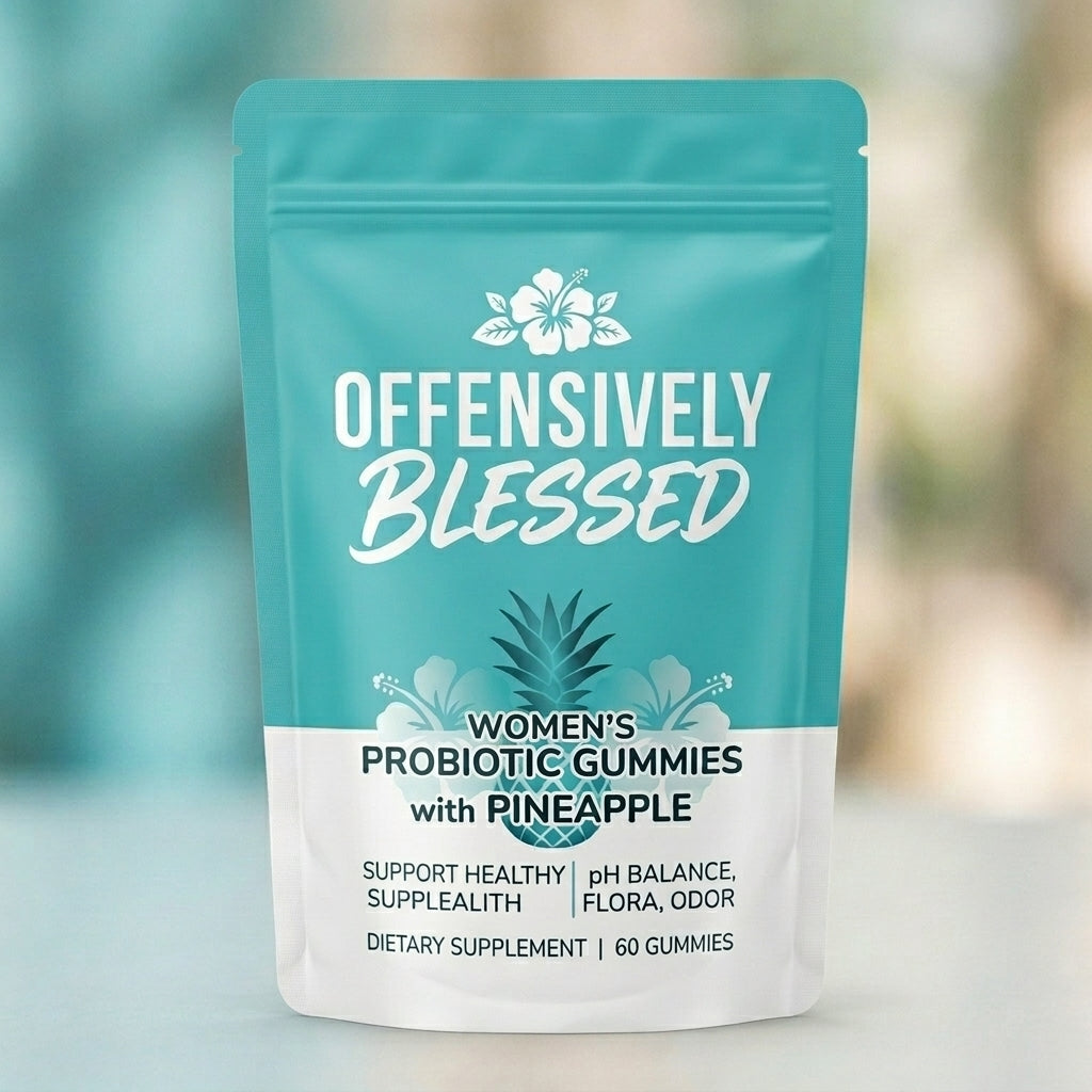 Offensively Blessed 🌺Pineapple Ph Flora Gummies