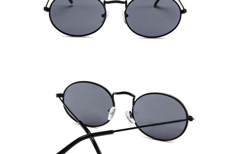 Stylish Round Sunglasses Vintage Design Oval Sunglasses For Women Luxury Circle Shaped Glasses For Women Anti-reflective Fashion Eyeglasses